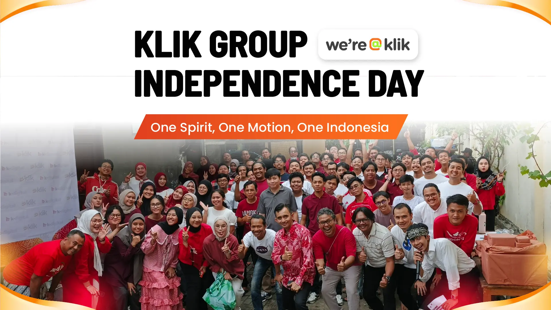 KLIK Group Independence Day: One Spirit, One Motion, One Indonesia