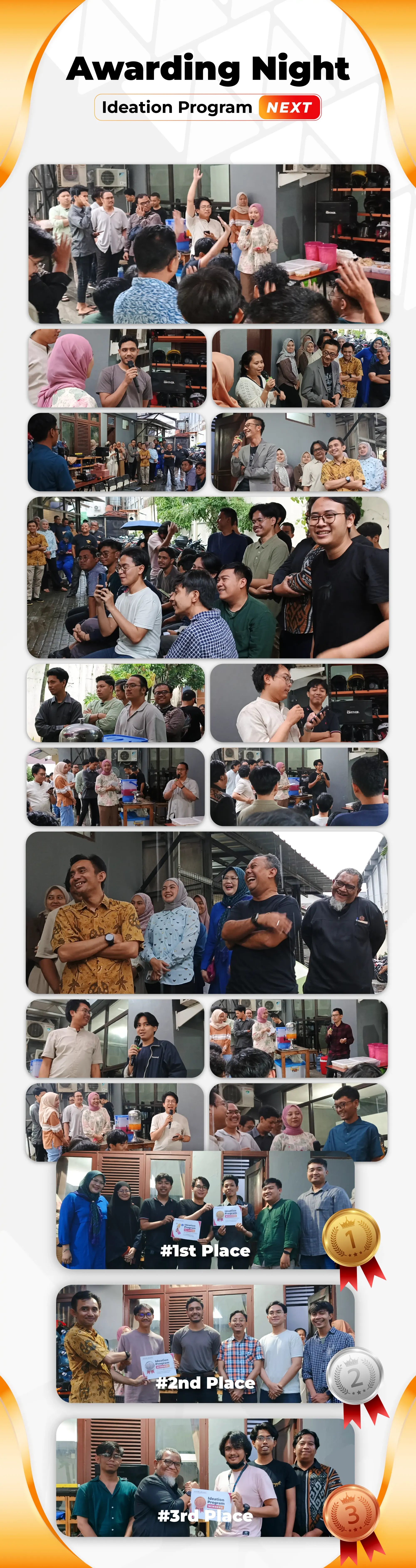 Awarding the best team | PT. Klik Sinergi Solusi
