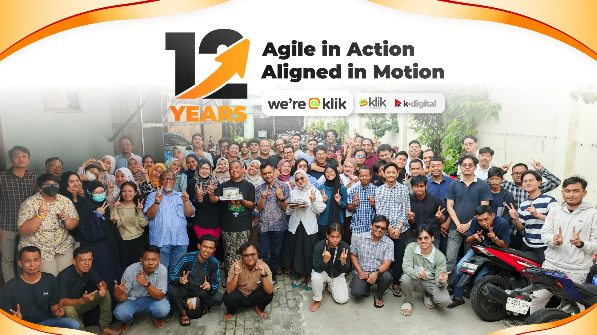 KLIK Group's Gratitude Feast and Joint Prayer, Welcoming the 12th Anniversary