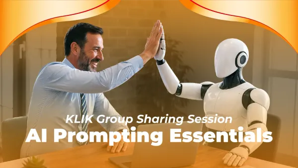 KLIK Group Dorong Transformasi Digital Lewat Sharing Session AI Prompting Essentials